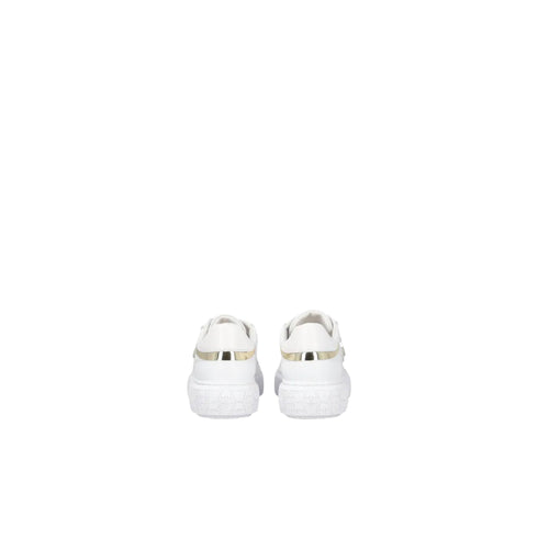 Pinko Sneakers Sneakers Donna con suola alta e logo in metallo 36 A25 - PINKO SS0003P014 - ZIA - 36 - Francavilla Moda